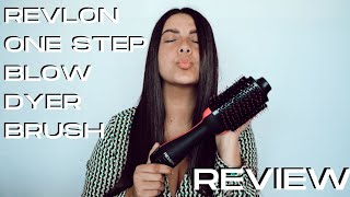 Revlon hair dryer brush review amp How to [upl. by Rosenberger]