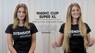 TUTORIAL EXTENSIONES cómo colocar unas extensiones de clip súper largas [upl. by Nanine522]