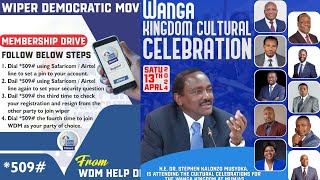 LIVE  HE KALONZO MUSYOKA VIHIGA  Walodeya PAG [upl. by Eel]