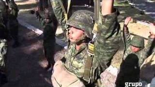 Muestra Sedena entrenamiento militar [upl. by Akinehc]