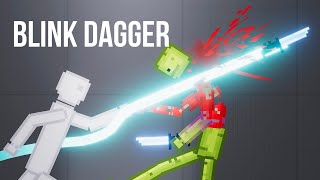 People Playground fight Melon Playground with Blink Dagger [upl. by Etteniotna]