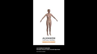 Alvanon Virtual Model Demo [upl. by Emelin]