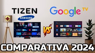 Review Comparativa Tizen vs Google TV en 2024 Cuál es mejor sistema operativo para Smart TV en 2024 [upl. by Hilbert132]