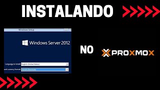 Como instalar Windows Server 2012 no Proxmox [upl. by Verney]