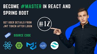 Get Users details from JWT Token in Spring boot  Ultimate Full Stack Web development Course 12 [upl. by Rogerio781]