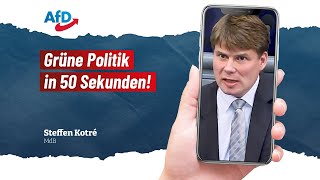 „Grüne Politik in 50 Sekunden“ [upl. by Leesen316]