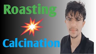 Difference between Roasting and Calcination  Roasting  Calcination  Feedback classes [upl. by Anilek]