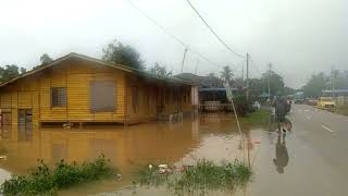 Banjir di mentakab pahang  MALAYSIA [upl. by Acinom]