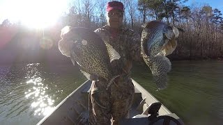 Crappie Fishing  PreSpawn Crappie On Lake Guntersville [upl. by Airt]