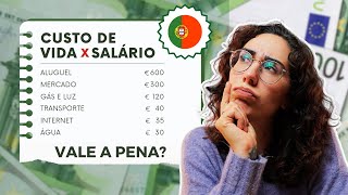 Quanto CUSTA viver em PORTUGAL Conheça o CUSTO DE VIDA real em 2023 [upl. by Nomad348]