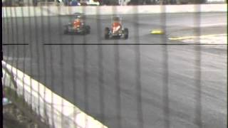 Middle of 1981 USAC Midgets 500 Lap Race at the Indianapolis Speedrome [upl. by Ulrikaumeko]