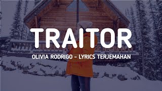 olivia rodrigo  traitor  lyrics terjemahan 🎵 you betrayed me [upl. by Nulubez]