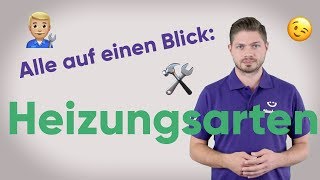 Alle Heizungsarten auf einen Blick – kurz erklärt [upl. by Atileda]