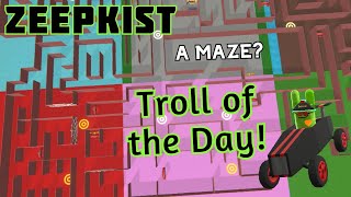 An AMazeing Map for this Zeepkist Troll Cup of the Day [upl. by Mckenna]