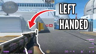 left handedness in cs2 [upl. by Bouzoun]