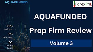 AquaFunded Prop Firm Review  Volume 3  with Trade examples [upl. by Eelyah553]