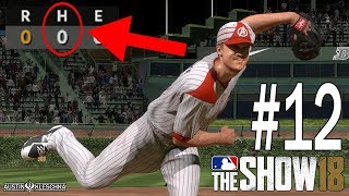 ZACK GREINKE THROWS A NO HITTER  MLB The Show 18  Diamond Dynasty 12 [upl. by Nwahsad427]