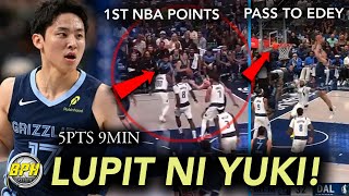 YUKI KAWAMURA NBA DEBUT  Possibleng Tumagal sa NBA  河村勇輝 [upl. by Ahseniuq]