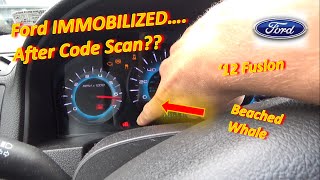 Ford IMMOBILIZED After Code Scan 12 Fusion [upl. by Adian827]