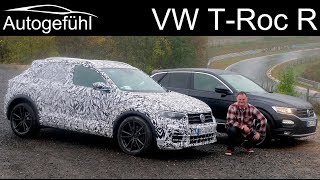 Volkswagen TRoc R 300 hp SUV PREVIEW VW TRoc 2020  Autogefühl [upl. by Norma]