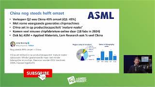 Aandelen ASML 10 lager dit is waarom blik op cijfers  China restricties [upl. by Perron]