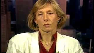 Gay Tennis Legend Martina Navratilova In Rare Interview With Barry Roskin Blake [upl. by Brownley781]