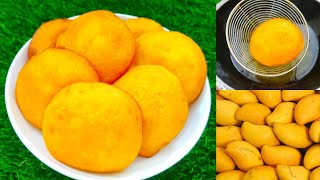 পাকা আমের পোয়া পিঠা  আম দিয়ে তেলের পিঠা  Amer Poya Pitha  Teler Pitha Recipe  Mango Pitha Recipe [upl. by Dagney433]