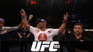 UFC 153 Minotauro Nogueira Octagon Interview [upl. by Idnerb]