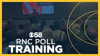 RNC hosts poll watcher training clerk says more poll workers would be even better [upl. by Dnomasor885]