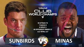 Suntory Sunbirds vs Itambé Minas  Semifinals  Volleyball Club World Championship 2023 [upl. by Lodmilla]