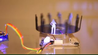 Stroboscope using Arduino and a spindle motor of a DVD drive [upl. by Valdemar]