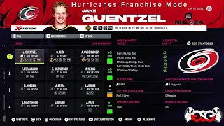 NHL 24 Franchise Mode  Carolina Hurricanes Episode 10 [upl. by Marcoux]