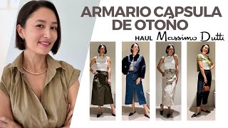 MASSIMO DUTTI  ARMARIO CÁPSULA OTOÑO 2023 katyamuir armariocapsula [upl. by Anis]