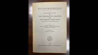 An introduction to the comparative grammar of the Semitic languages history cuneiform language [upl. by Rolan]