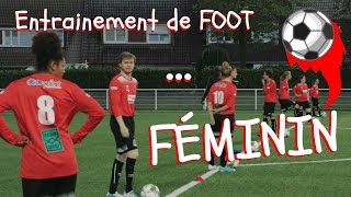 Je fé un entrainement de FOOT FEMININ [upl. by Yetty252]