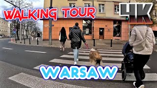 WARSAW POLAND WALKING TOUR 4K  STARA OCHOTA  GoPro Hero 11 BLACK FOOTAGE [upl. by Nonnair]