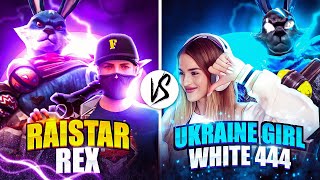 WHITE 444 amp UKRAINE GIRL VS REX amp RAISTAR😱🔥SAMSUNG A3A5A6A7J2J5J7S5S6S7S9A10A20A30A50 [upl. by Akeimat]