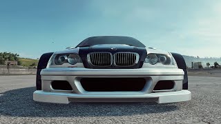 NFS Heat BMW M3 GTR Silencer Sound [upl. by Accber]