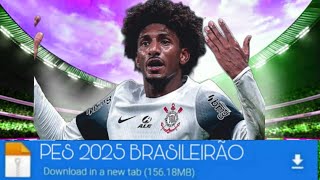 PES 2025 PPSSPP BRASILEIRÃO [upl. by Petie]