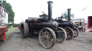 Steam Ploughing and Harrowing in Cheshire [upl. by Icam]