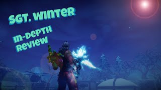 Sgt Winter  InDepth review  Fortnite [upl. by Prosser]