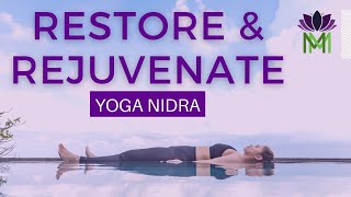 Restoring and Rejuvenating Yoga Nidra Meditation and Visualization NSDR  Mindful Movement [upl. by Mik]