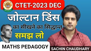 CTET2023 II Zoltan Dienes Theory of Learning Mathametics by Sachin Sir [upl. by Yllus22]