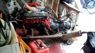 buick GS 455 stage 1 first startup on engine stand [upl. by Meil]