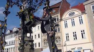 Göttingen University PhD kissing the Gänseliesel [upl. by Osner]