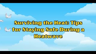 Heatwave  who at risks tips and tricks [upl. by Einnaffit865]