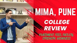 MIMA Institute of Management Pune MBA 2024  Placements Review Admission Strengths [upl. by Patsis]