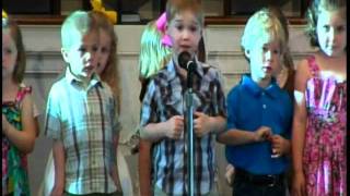 Four year old recites Bible books and covers George Strait [upl. by Waechter]