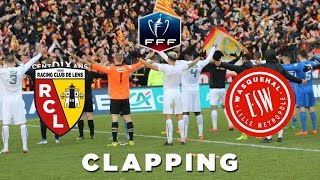 Le clapping après la victoire contre Wasquehal [upl. by Etteneg]