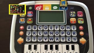 VTech Little Apps Tablet Black Toy Review [upl. by Anelrahs4]